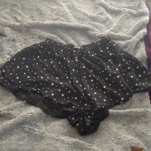 Nastygal black and stars shorts